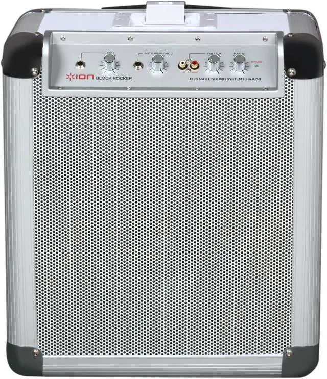 Alt view image 2 of 11 - Ion Audio - Portable Sound System for iPod/iPhone (BLOCK ROCKER)