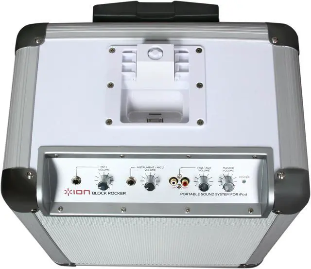 Alt view image 6 of 11 - Ion Audio - Portable Sound System for iPod/iPhone (BLOCK ROCKER)