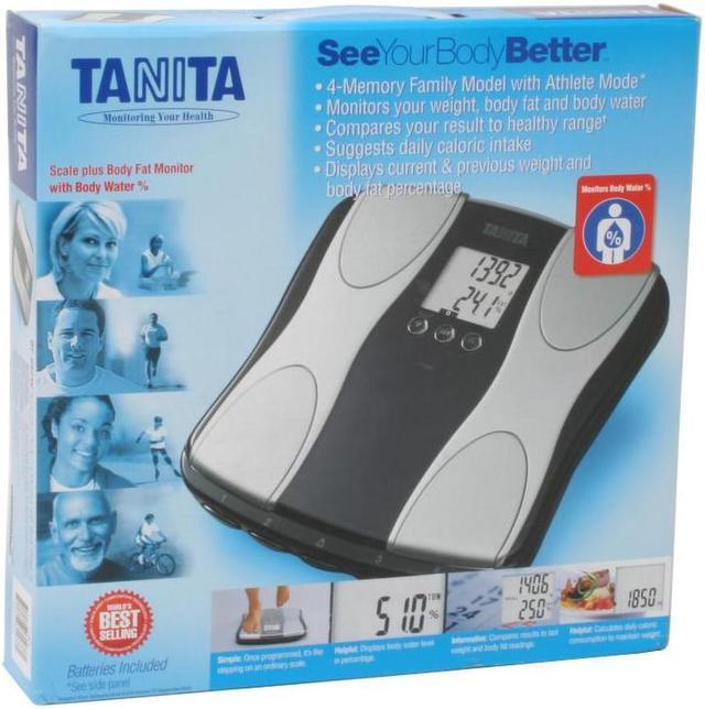 Alt view image 5 of 5 - TANITA BF682W Scale plus Body Fat Monitor with Water % of Body