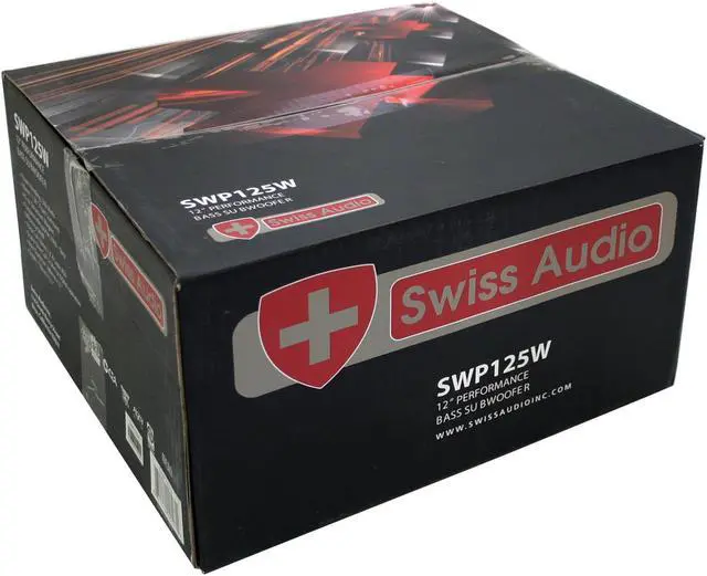 Alt view image 4 of 4 - Swiss Audio SWP125W 12" 500 Watts Performance Bass Subwoofer