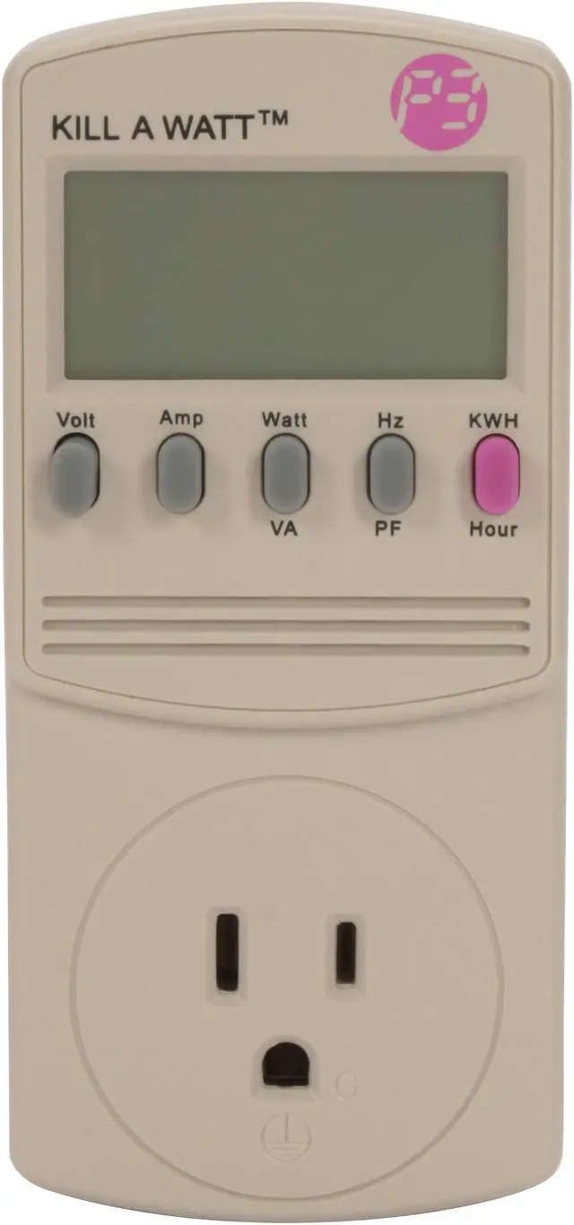 Alt view image 5 of 5 - P3 Kill A Watt Electricity Load Meter and Monitor
