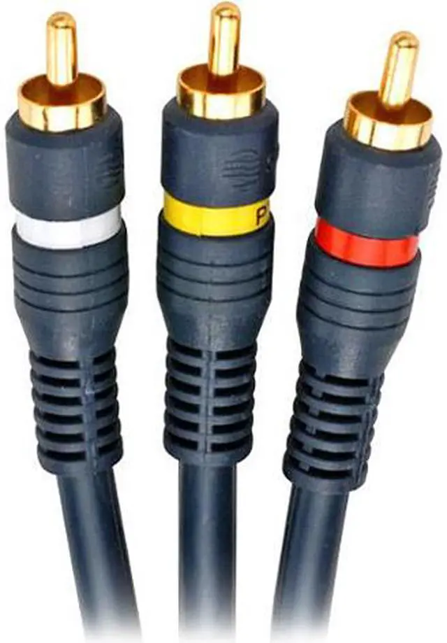 Main image of STEREN Model 254-315BL 6 ft Python Home Theater RCA Cable Male to Male