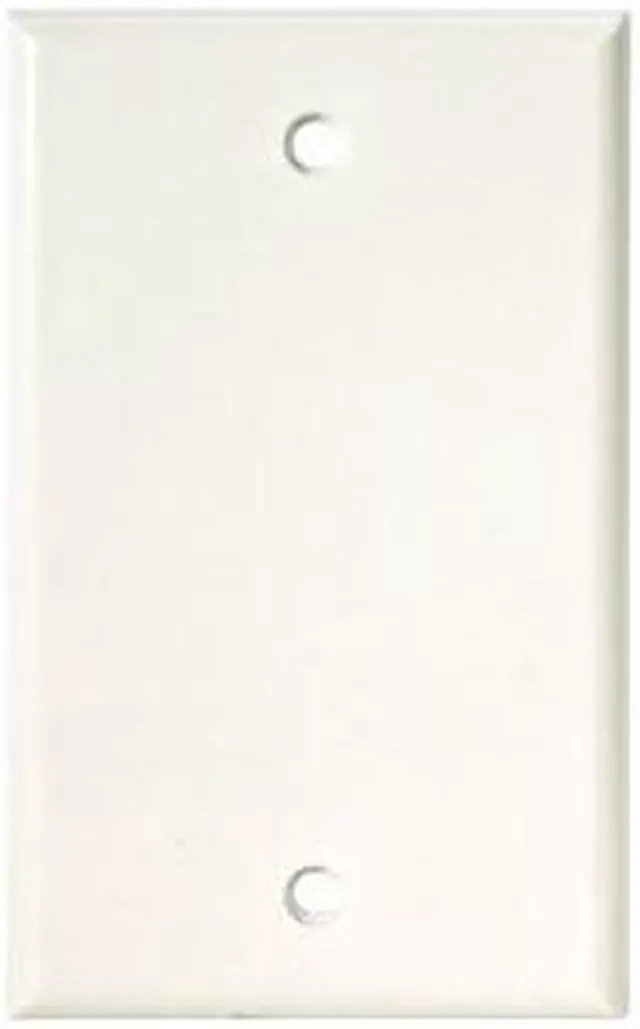Main image of Steren 200-258WH Blank TV/Phone Faceplate
