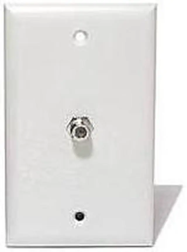 Main image of Steren 200-251WH 1 Socket TV/Phone Faceplate