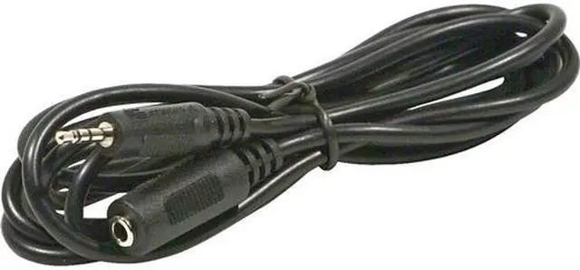 Alt view image 2 of 2 - STEREN 252-682 6 ft. 3.5mm to 2.5mm Stereo Headphone Extension Cable Female to Male
