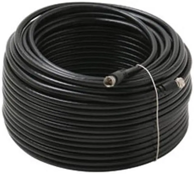 Main image of STEREN 205-410BK 3 ft. High-Grade F Coaxial Cable, Black