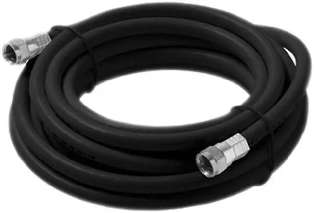 Main image of STEREN 208-440BK 75 ft. F-F RG6 Weatherproof Patch Cable UL, BK Female to Female