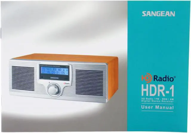 Alt view image 10 of 12 - SANGEAN - HD Radio / FM Stereo / AM Table Top Receiver (HDR-1)