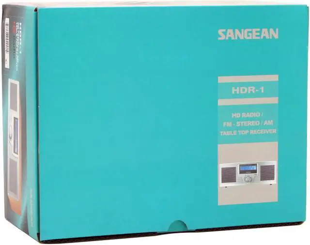 Alt view image 12 of 12 - SANGEAN - HD Radio / FM Stereo / AM Table Top Receiver (HDR-1)