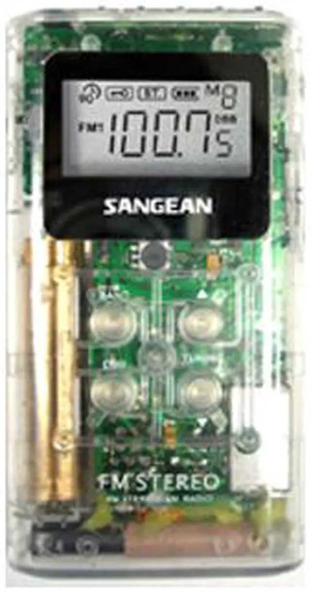 Alt view image 3 of 4 - Sangean FM-Stereo/AM PLL Synthesized Pocket Radio DT-120