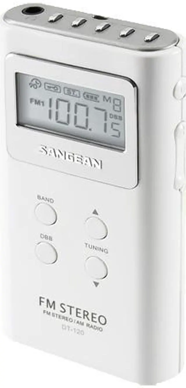 Main image of Sangean FM-Stereo/AM PLL Synthesized Pocket Radio DT-120