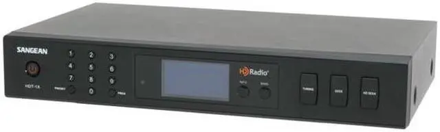 Alt view image 2 of 13 - SANGEAN - HD Radio / FM-Stereo / AM Set Top Box (HDT-1X)