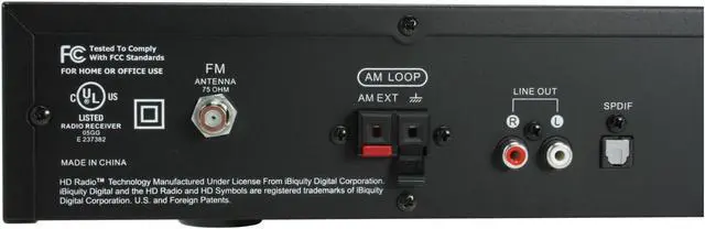 Alt view image 8 of 13 - SANGEAN - HD Radio / FM-Stereo / AM Set Top Box (HDT-1X)