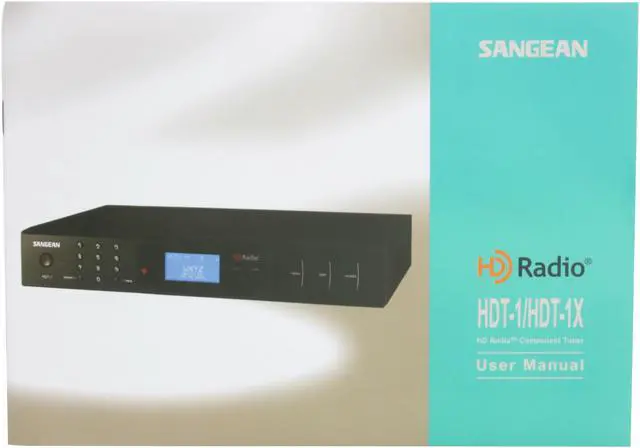 Alt view image 12 of 13 - SANGEAN - HD Radio / FM-Stereo / AM Set Top Box (HDT-1X)