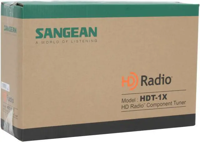Alt view image 13 of 13 - SANGEAN - HD Radio / FM-Stereo / AM Set Top Box (HDT-1X)