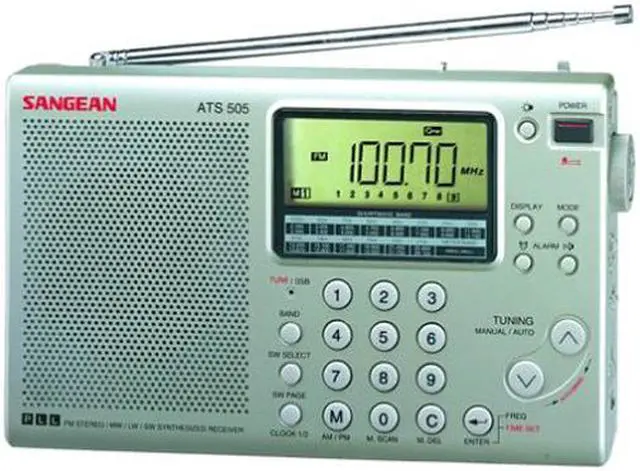 Main image of Sangean AM/FM Stereo/LW/SW PLL Synthesized Radio ATS-505P