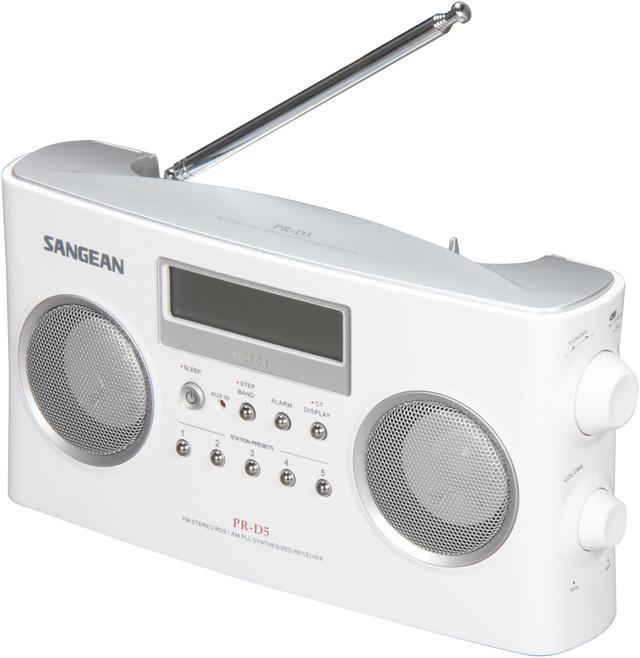 Sangean PR-D5 AM/FM Portable Radio with Digital Tuning and RDS