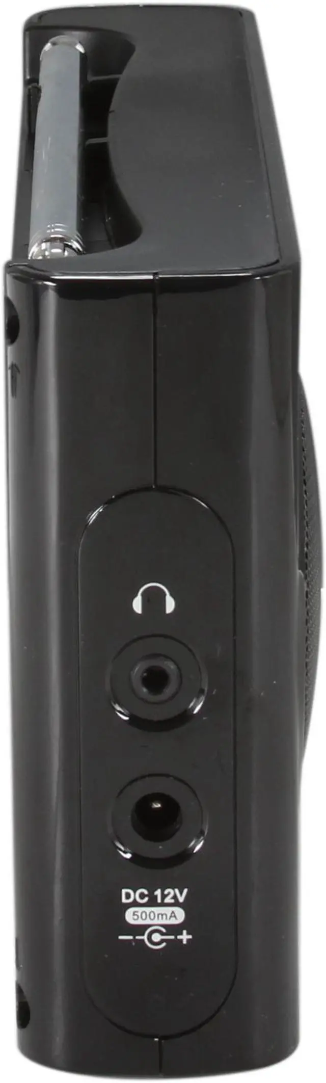 Alt view image 6 of 7 - Sangean Portable Rechargeable Radio PR-D7 Black