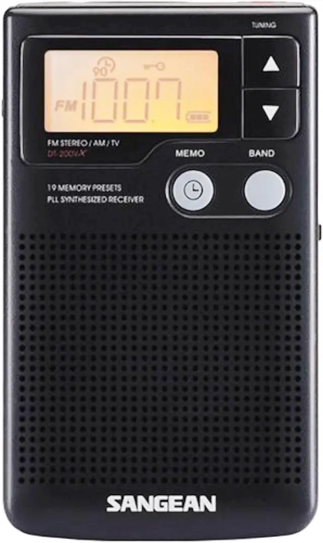 Alt view image 2 of 3 - Sangean FM-Stereo/AM Audio Digital Tuning Personal Receiver DT-200X