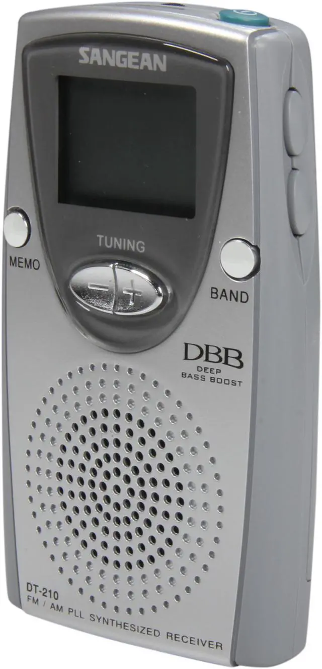Alt view image 5 of 9 - Sangean FM-Stereo/AM PLL Synthesized Pocket Radio DT-210