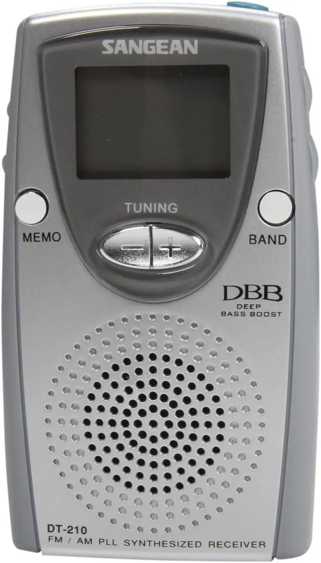 Alt view image 6 of 9 - Sangean FM-Stereo/AM PLL Synthesized Pocket Radio DT-210