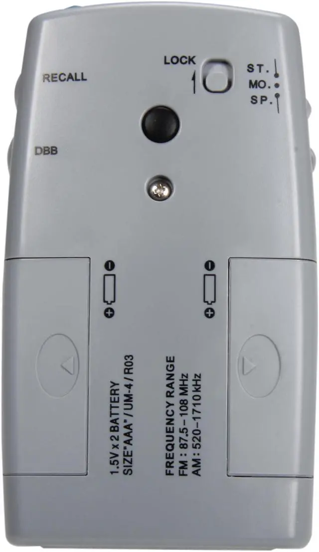 Alt view image 7 of 9 - Sangean FM-Stereo/AM PLL Synthesized Pocket Radio DT-210