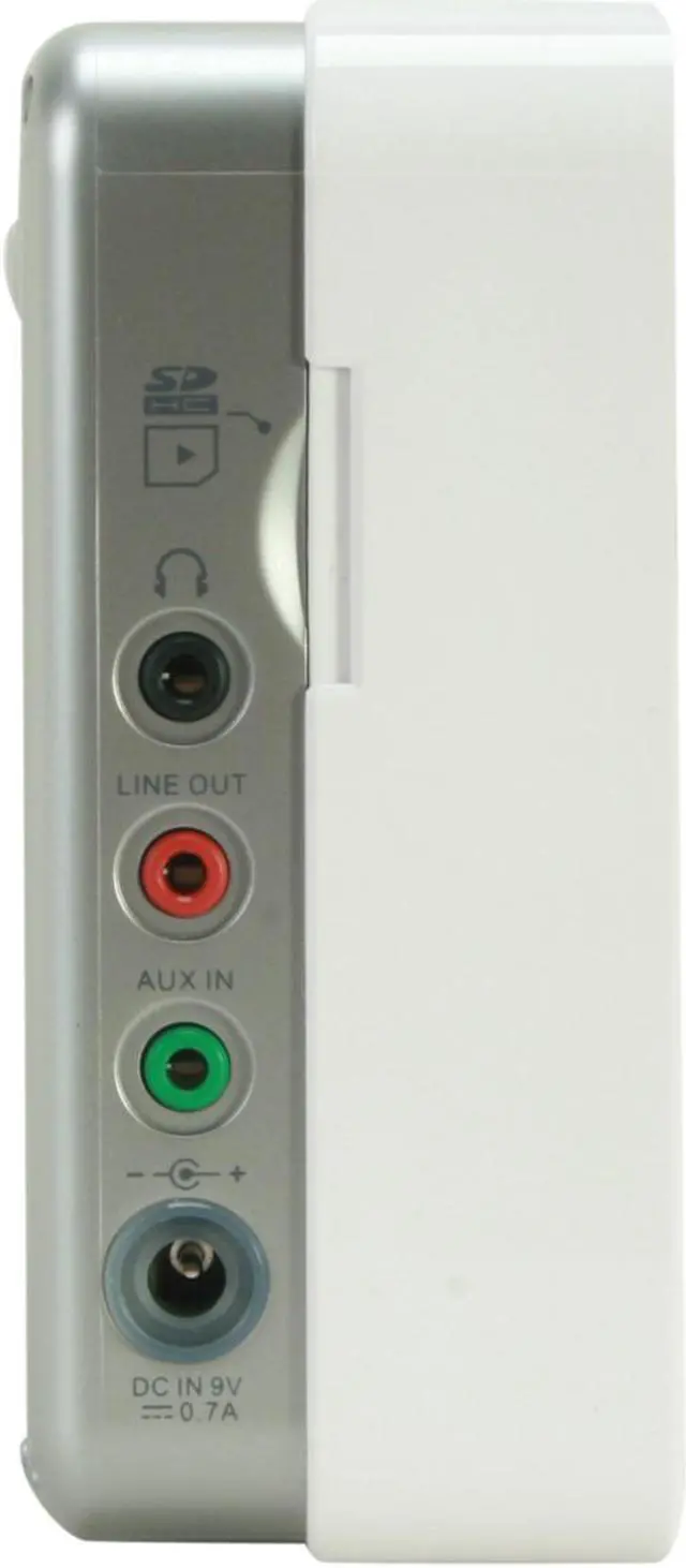 Alt view image 5 of 10 - Sangean FM-Stereo/AM Radio with MP3 Recorder & MP3/WMA Player PR-D8