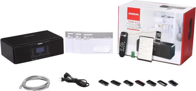Alt view image 7 of 7 - Sangean All-In-one WiFi/Internet Radio w/ iPod Dock DDR-63