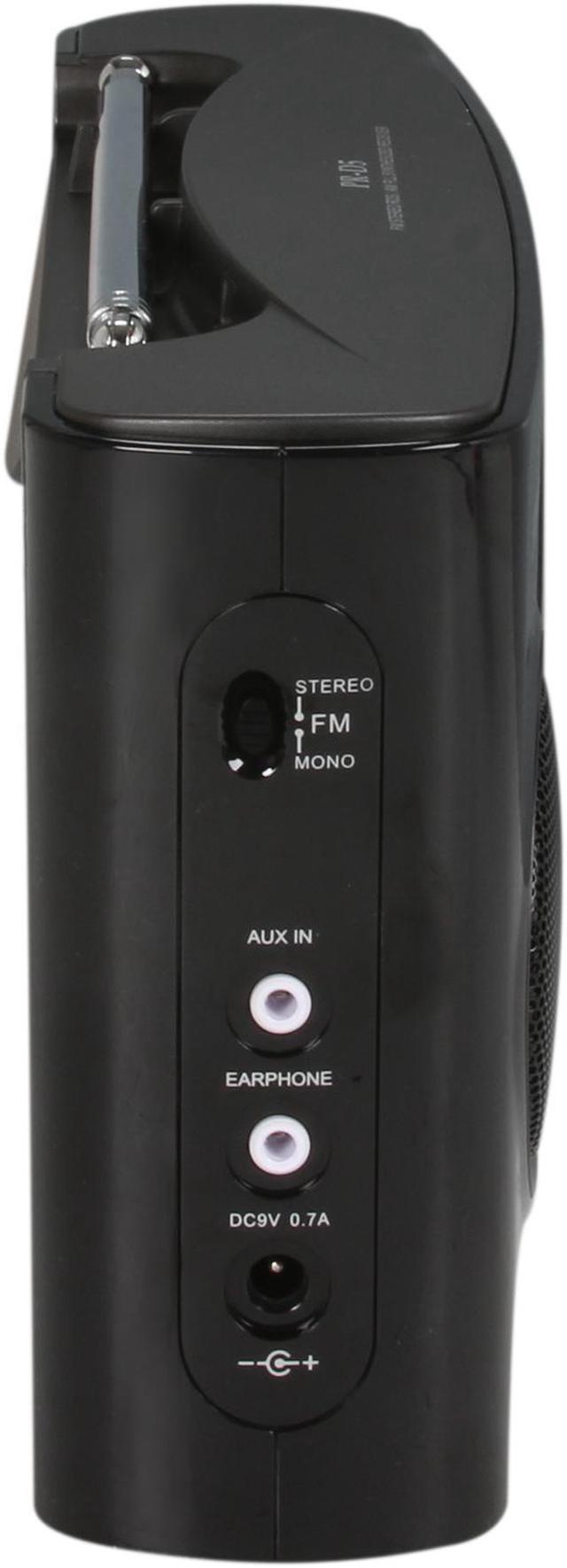 Alt view image 7 of 7 - Sangean FM-Stereo RBDS/AM Digital Tuning Portable Stereo Radio (Black) PR-D5