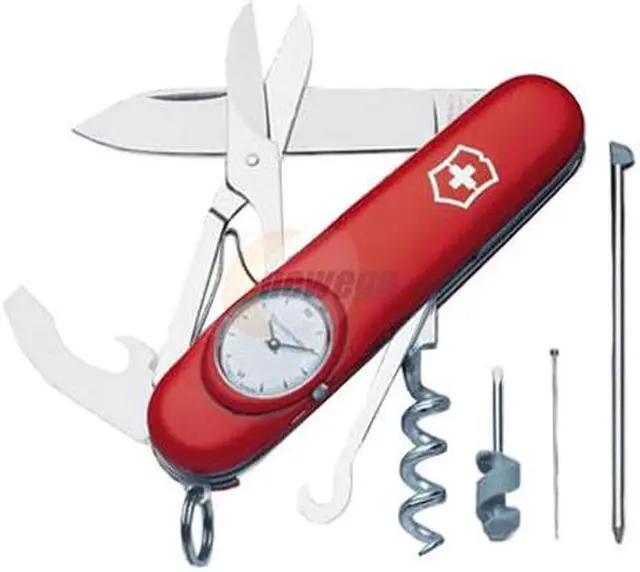VICTORINOX 53431 Swiss Army Timekeeper Multi-Tool (Red) - Newegg.com