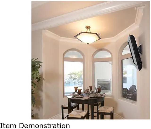 Alt view image 3 of 3 - Atdec TH-2250-VTP 22"-50" Fixed TV Wall Mount LED&LCD HDTV Up to VESA 400x200 Max Load 66lbs Compatible with Samsung, Vizio, Sony, Panasonic, LG, and Toshiba TV