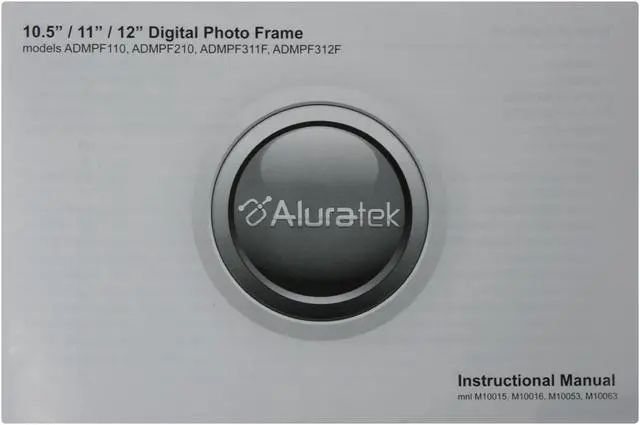Alt view image 13 of 14 - Aluratek ADMPF311F 11" 11" Digital Photo Frame with 1GB Memory