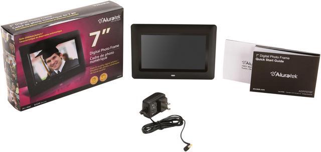 Alt view image 8 of 8 - Aluratek ADPF07SF ADPF07SF 7" 800 x 600 Digital Photo Frame with Auto Slideshow