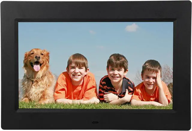 Alt view image 2 of 7 - Aluratek ADMPF310F 10" 1024 x 600 Digital Photo Frame