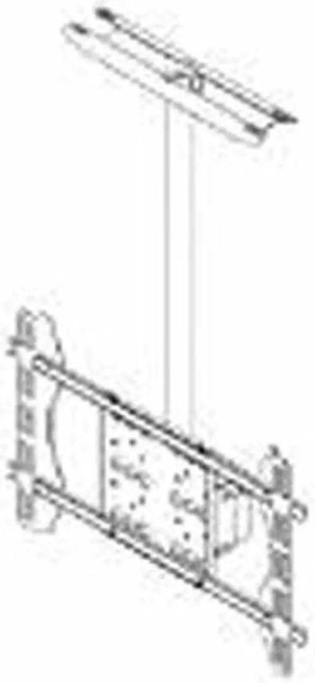 Main image of Peerless-AV PLCM UN1-CP Straight Column Flat Panel Ceiling Mount