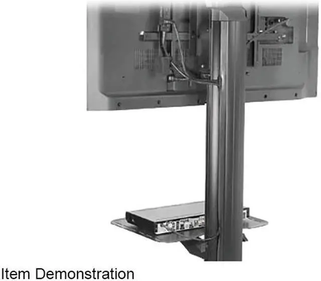 Alt view image 2 of 2 - Peerless SR560M Universal 32" - 65" Flat Panel Cart with Metal Shelf