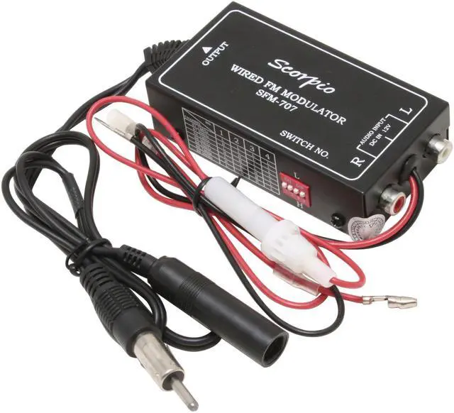Alt view image 2 of 3 - LUXMA SFM-707 7 Channel Wired Stereo FM Modulator / Radio Transmitter