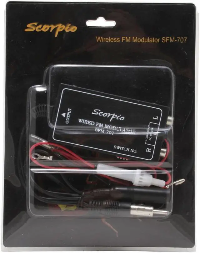 Alt view image 3 of 3 - LUXMA SFM-707 7 Channel Wired Stereo FM Modulator / Radio Transmitter