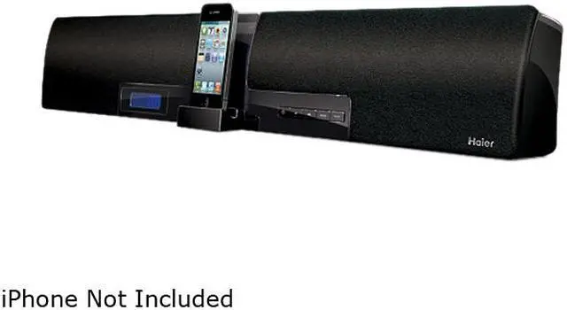 Alt view image 3 of 4 - Haier SBC32 2 CH 32" 2.0 Channel Soundbar with iPod/iPhone/iPad Dock Single
