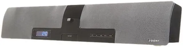 Main image of Haier SBC32 2 CH 32" 2.0 Channel Soundbar with iPod/iPhone/iPad Dock Single