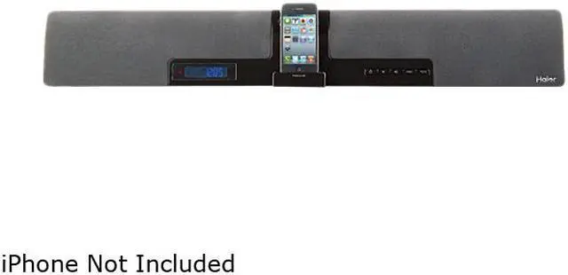 Alt view image 4 of 4 - Haier SBC32 2 CH 32" 2.0 Channel Soundbar with iPod/iPhone/iPad Dock Single