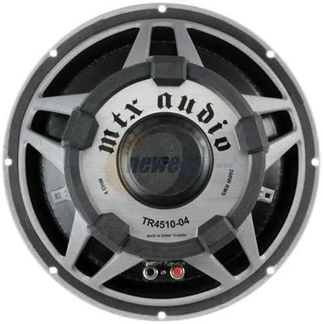 Alt view image 3 of 3 - MTX 10" 400W Thunder Round Subwoofer