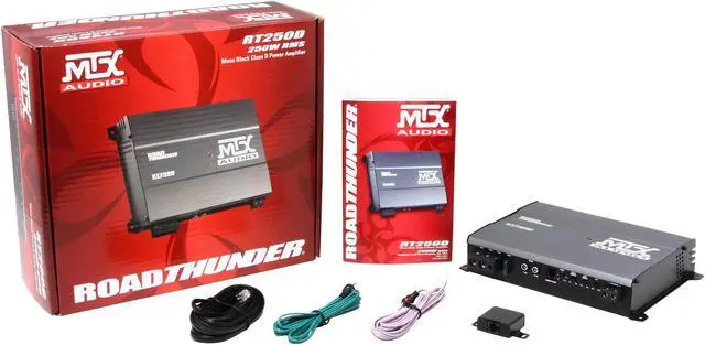 Alt view image 6 of 6 - MTX 250W Mono Road Thunder Amplifier