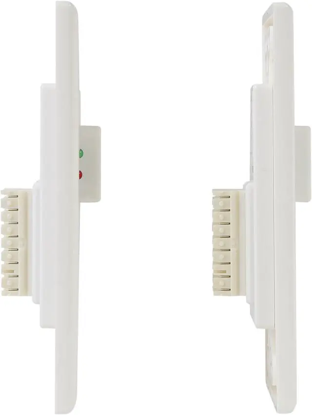 Alt view image 3 of 6 - Tripp Lite HDMI over Dual Cat5 / Cat6 Extender Wall Plate Kit, Transmitter & Receiver, 1080P (P167-000)