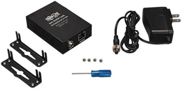 Alt view image 3 of 3 - Tripp Lite B140-1A0 DVI Over Cat5 Active Extender Remote Unit TAA/GSA (Black)