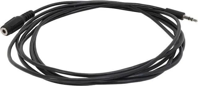 Alt view image 2 of 3 - Tripp Lite P311-010 10 ft. (3m) 3.5mm M/F Mini-Stereo Audio Extension Cable Male to Female