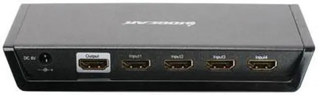 Alt view image 2 of 2 - IOGEAR - 4-Port HDMI Automatic Switch w/ Remote + HDMI Cable