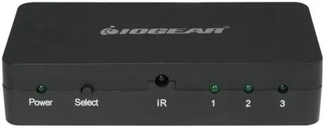 Alt view image 3 of 7 - IOGEAR - 3-Port HDMI Switch w/ Remote (GHDSW3)