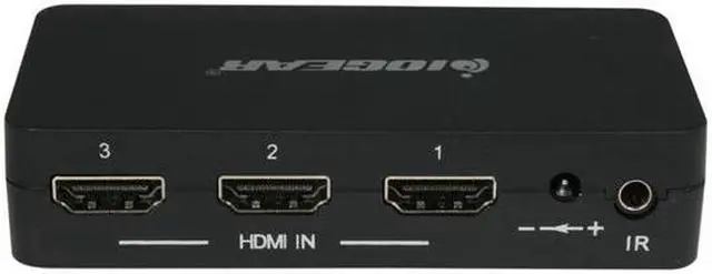 Alt view image 5 of 7 - IOGEAR - 3-Port HDMI Switch w/ Remote (GHDSW3)