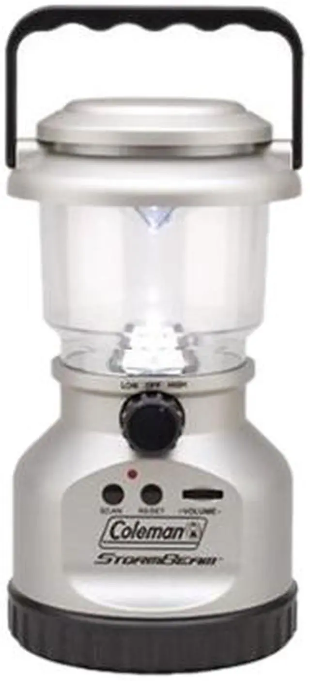 COLEMAN 4346-707 Storm Beam Crank Lantern/fm radio/Cell charger